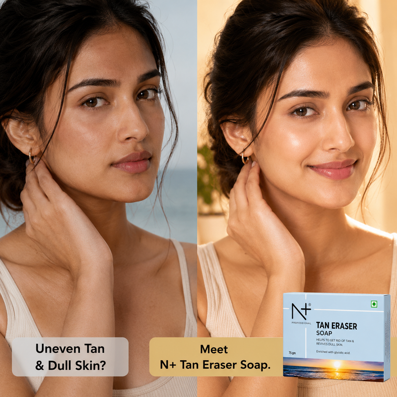 Tan Eraser Soap, Remove Tan & Revives Dull Skin, Pack of 3