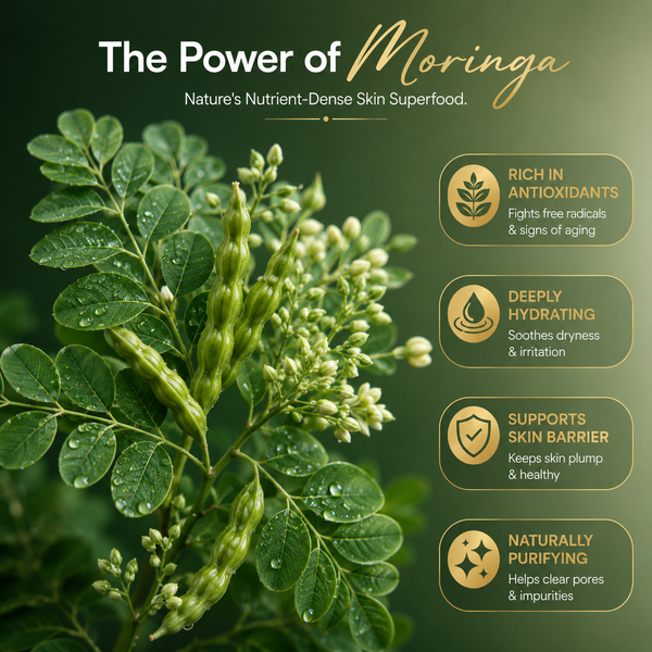 Moringa Moisturizer, Revives Damaged Skin, With Moringa Extracts & Shea Butter