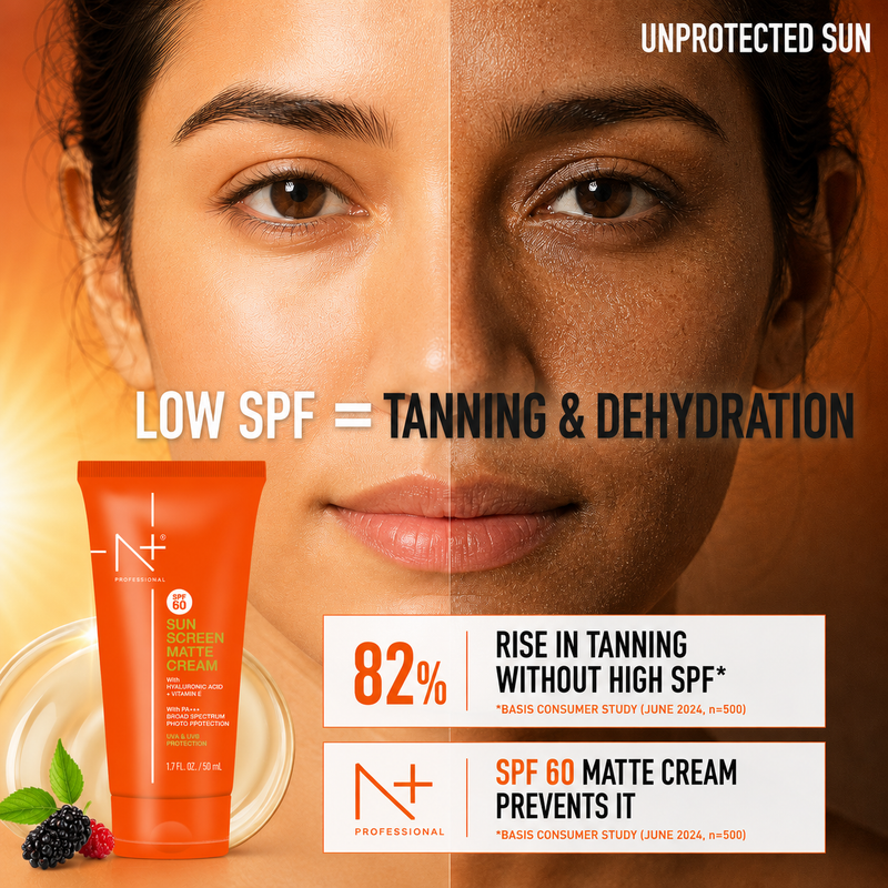 Sun Screen Matte Cream SPF 60