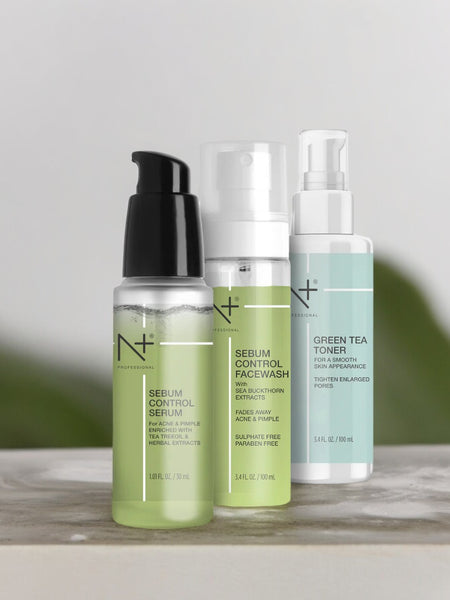 Acne & Pimple Combo ( Sebum control serum+ Sebum control facewash + Green Tea Toner)