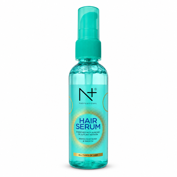 Hair Serum, Enriched with Almond Oil & Plant Keratin, Makes Hair Shiny & Smooth- 100ml