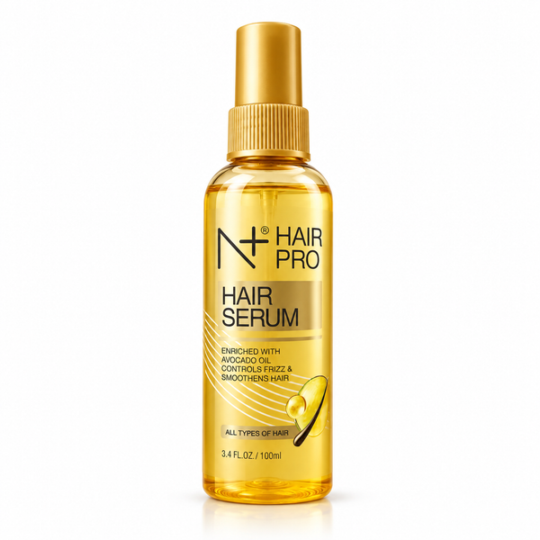 N+ Hair Pro Hair Serum, Enriched with Avocado Oil, Controls Frizz & Smoothens Hair- 100ml