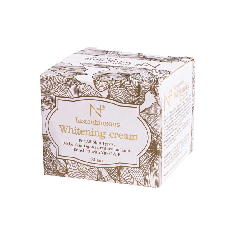 Instantaneous whitening cream