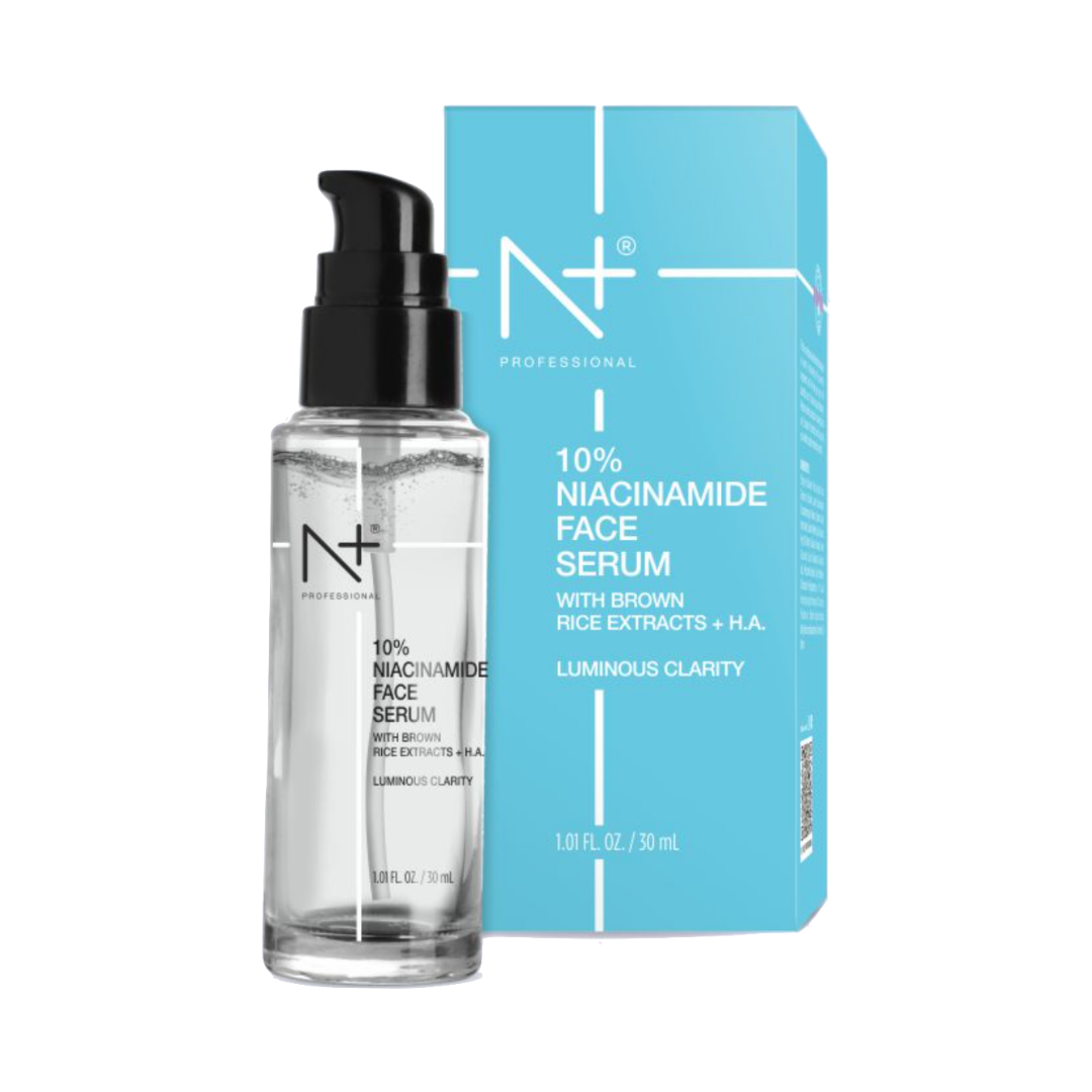 10% Niacinamide Face Serum, For Luminous Clarity with Brown rice extracts + H.A - 30ML