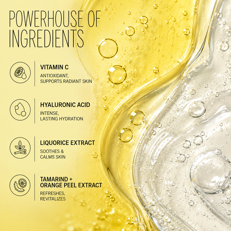 Vitamin C 20% + Hyaluronic Acid  Face Serum