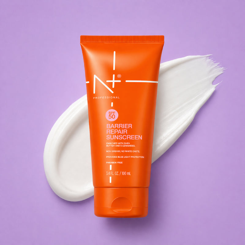 SPF 50 Barrier Repair Sunscreen Cream | Shea Butter & 5 Ceramides