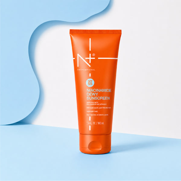SPF 55 Niacinamide Dewy Sunscreen Cream | Non-Greasy (100 ML)